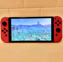 Console Nintendo Switch Oled 64gb Vermelho Seminovo + Jogos