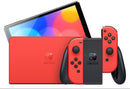 Console Nintendo Switch Oled 64gb Vermelho Seminovo + Jogos